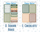 Kit 0242 - Add Ons - November - Cottage Autumn - Planner Stickers
