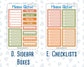 Kit 0233 - Add Ons - September - Cinnamon Days - Planner Stickers