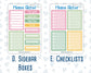 Kit 0267 - Add Ons - May - Flowers For Mama - Planner Stickers