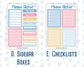 Kit 0305 - Add Ons - December - Sugarplum Parade - Planner Stickers