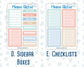 Kit 0251 - Add Ons - January - Pine & Paws - Planner Stickers