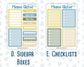Kit 0274 - Add Ons - July - Sunny Lemon Shore - Planner Stickers