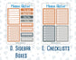 Kit 0237 - Add Ons - October - Forest Folk - Planner Stickers