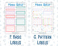 Kit 0225 - Add Ons - July - Carnival Joy - Planner Stickers