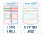 Kit 0306 - Add Ons - December - Jolly Mischief - Planner Stickers