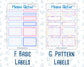 Kit 0252 - Add Ons - February - Tokyo Candy Cloud - Planner Stickers