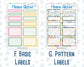 Kit 0267 - Add Ons - May - Flowers For Mama - Planner Stickers