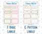 Kit 0259 - Add Ons - March - Spring Garden Chores - Planner Stickers