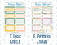 Kit 0226 - Add Ons - July - Tropical Whimsy - Planner Stickers