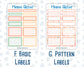 Kit 0278 - Add Ons - August - Oops, All Peaches - Planner Stickers
