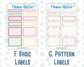 Kit 0232 - Add Ons - September - Heirloom Garden - Planner Stickers
