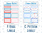 Kit 0224 - Add Ons - July - Patriotic Parade - Planner Stickers