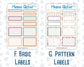 Kit 0293 - Add Ons - September - Fleur de Provence - Planner Stickers