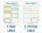 Kit 0274 - Add Ons - July - Sunny Lemon Shore - Planner Stickers