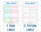 Kit 0262 - Add Ons - April - Spring Puffs - Planner Stickers