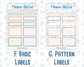 Kit 0266 - Add Ons - May - Froggy Lake Picnic - Planner Stickers