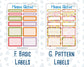 Kit 0240 - Add Ons - November - Cozy Thanksgiving - Planner Stickers