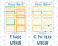 Kit 0277 - Add Ons - August - Sunflower Drama Club - Planner Stickers