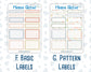 Kit 0261 - Add Ons - April - Llama Spring - Planner Stickers