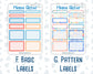 Kit 0268 - Add Ons - June - Sea Sweeties - Planner Stickers