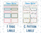 Kit 0275 - Add Ons - July - Tropical Safari Blush - Planner Stickers