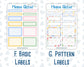 Kit 0279 - Add Ons - August - Not Ready For School - Planner Stickers