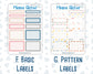 Kit 0234 - Add Ons - September - REF - Kit 0234 – Reader’s Escape - September - Planner Stickers