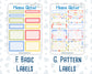 Kit 0269 - Add Ons - June - Dolce Mare - Planner Stickers