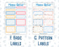 Kit 0305 - Add Ons - December - Sugarplum Parade - Planner Stickers