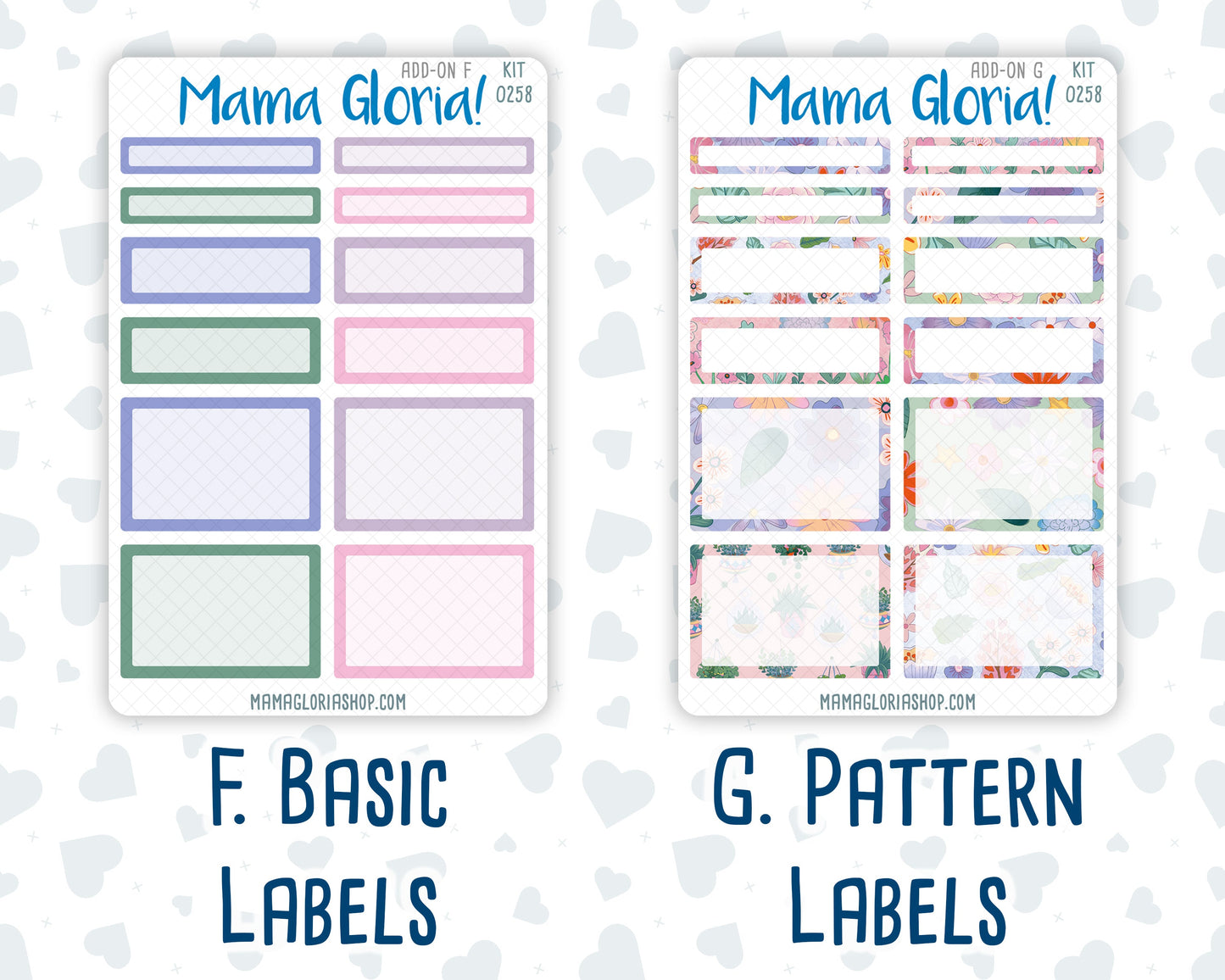 Kit 0258 - Add Ons - March - Plant Therapy - Planner Stickers