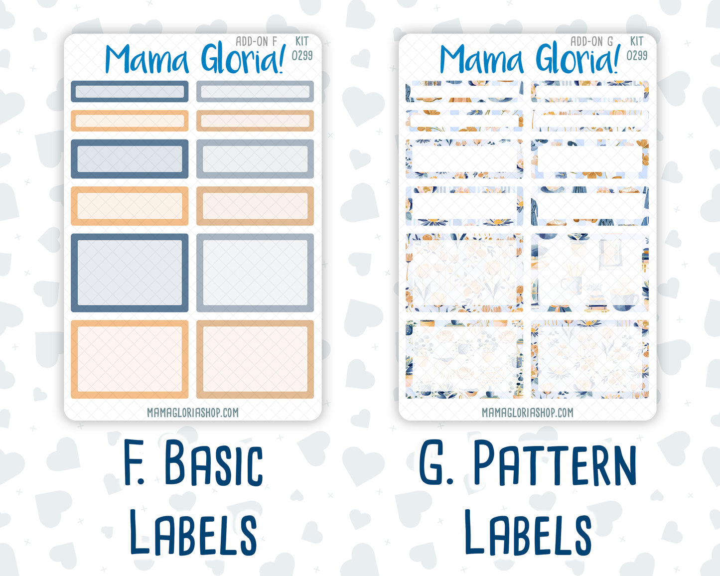 Kit 0299 - Add Ons - October - Book Nook - Planner Stickers