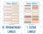 Kit 0293 - Add Ons - September - Fleur de Provence - Planner Stickers