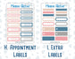 Kit 0234 - Add Ons - September - REF - Kit 0234 – Reader’s Escape - September - Planner Stickers
