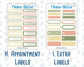 Kit 0295 - Add Ons - September - Apple Harvest - Planner Stickers
