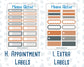 Kit 0237 - Add Ons - October - Forest Folk - Planner Stickers