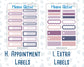 Kit 0236 - Add Ons - October - Sweet & Spooky - Planner Stickers