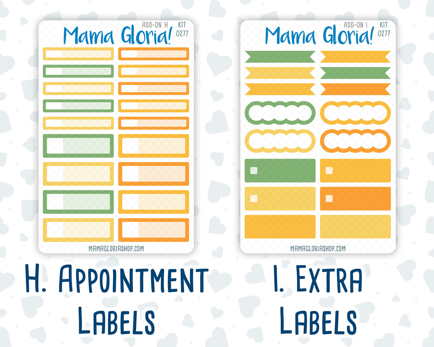 Kit 0277 - Add Ons - August - Sunflower Drama Club - Planner Stickers