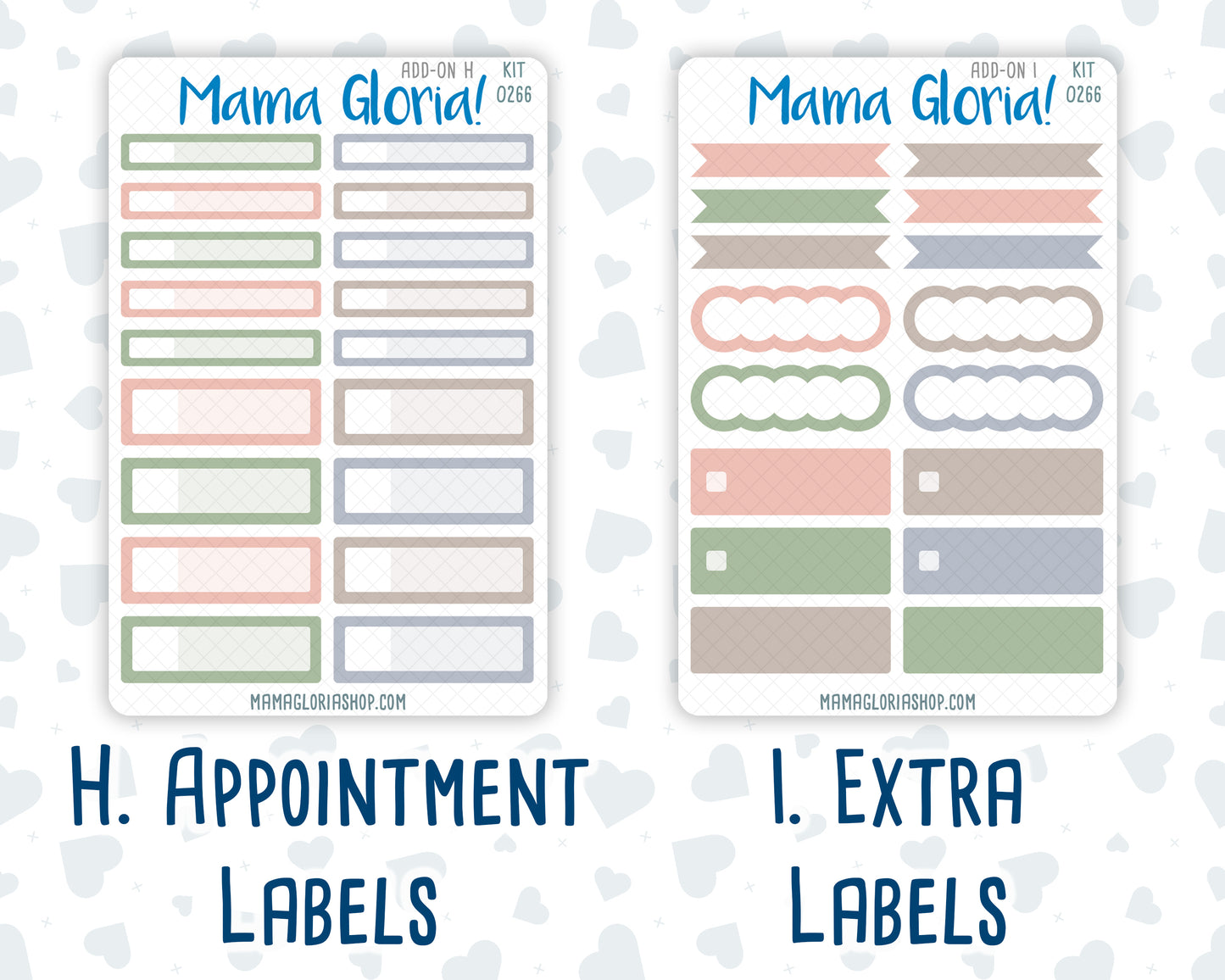 Kit 0266 - Add Ons - May - Froggy Lake Picnic - Planner Stickers