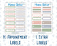 Kit 0266 - Add Ons - May - Froggy Lake Picnic - Planner Stickers
