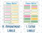 Kit 0267 - Add Ons - May - Flowers For Mama - Planner Stickers