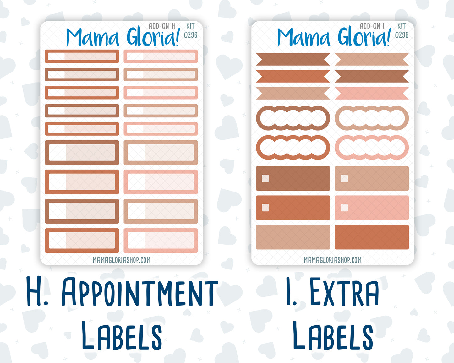 Kit 0296 - Add Ons - September - Coffee Break - Planner Stickers