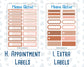 Kit 0296 - Add Ons - September - Coffee Break - Planner Stickers