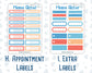 Kit 0268 - Add Ons - June - Sea Sweeties - Planner Stickers