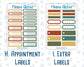 Kit 0302 - Add Ons - November - Thankful Season - Planner Stickers