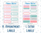 Kit 0225 - Add Ons - July - Carnival Joy - Planner Stickers