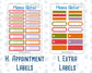 Kit 0240 - Add Ons - November - Cozy Thanksgiving - Planner Stickers