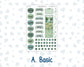 Kit 0264 - B6 - For Sterling Ink And More - Journaling Daily Kit - May - Spring Walk