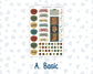 Kit 0302 - B6 - For Sterling Ink And More - Journaling Daily Kit - November - Thankful Season