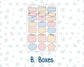 Kit 0270 - B6 - For Sterling Ink And More - Journaling Daily Kit - June - Beachside Bliss