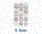 Kit 0307 - B6 - For Sterling Ink And More - Journaling Daily Kit - December - Velvet Hearth